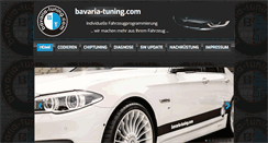 Desktop Screenshot of bavaria-tuning.com