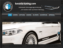 Tablet Screenshot of bavaria-tuning.com